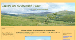 Desktop Screenshot of ingrambreamishvalley.co.uk